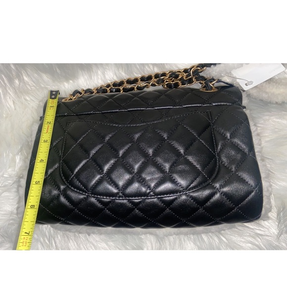 Chanel Lambskin Shearling Large CC Flap Bag - Picture 9 of 12